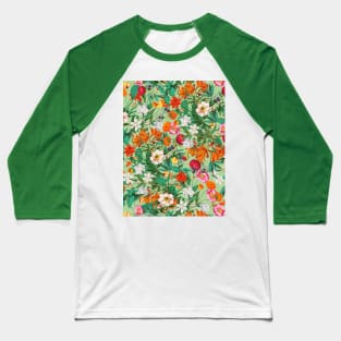 Summer Exotic Garden Baseball T-Shirt